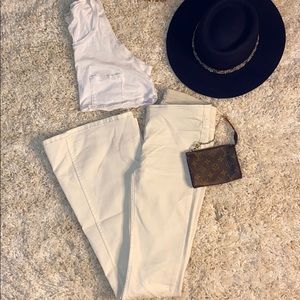 FREE PEOPLE PANTS // FLARE LOW RISE